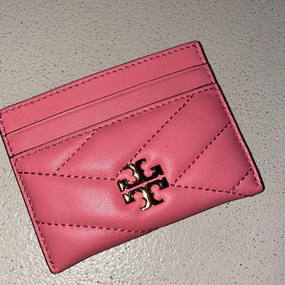 Tory Burch pink cardholder